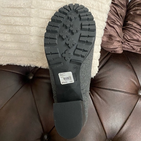 Gray Chunky Boots - size 12W - Picture 6 of 7